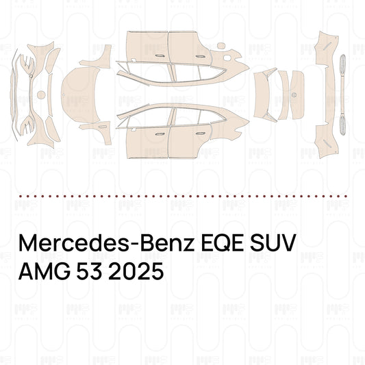 Pre-Cut PPF Mercedes-Benz EQE SUV AMG 53 2025