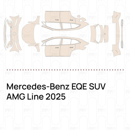 Pre-Cut PPF Mercedes-Benz EQE SUV AMG Line 2025