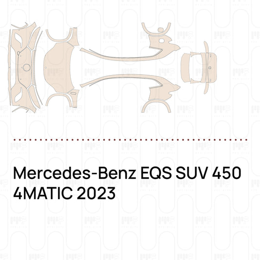PPF precortado Mercedes-Benz EQS SUV 450 4MATIC 2023