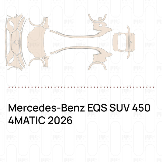 PPF precortado Mercedes-Benz EQS SUV 450 4MATIC 2026