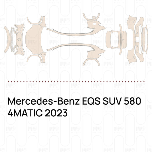 PPF precortado Mercedes-Benz EQS SUV 580 4MATIC 2023