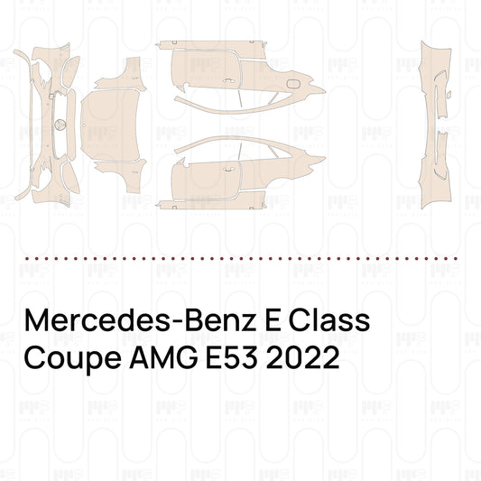 PPF precortado Mercedes-Benz E Class Coupe AMG E53 2022