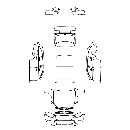 Pre-Cut PPF Mercedes-Benz E Class Wagon Estate All-Terrain 2023 - PPF-Kits