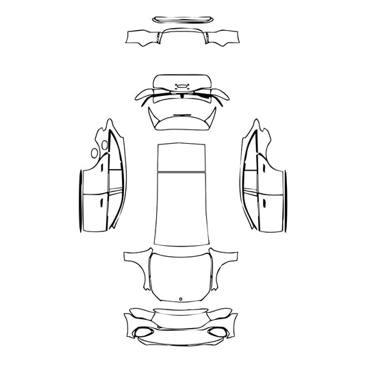 Pre-Cut PPF Mercedes-Benz E Class Wagon Estate All-Terrain 2024 - PPF-Kits