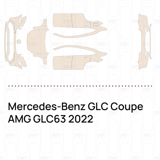 PPF precortado Mercedes-Benz GLC Coupe AMG GLC63 2022