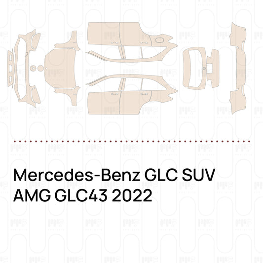 PPF precortado Mercedes-Benz GLC SUV AMG GLC43 2022