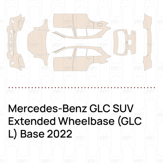 PPF precortado Mercedes-Benz GLC SUV Extended Wheelbase (GLC L) Base 2022