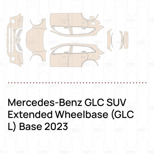 PPF precortado Mercedes-Benz GLC SUV Extended Wheelbase (GLC L) Base 2023