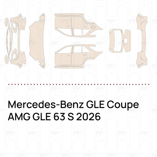 Pre-Cut PPF Mercedes-Benz GLE Coupe AMG GLE 63 S 2026