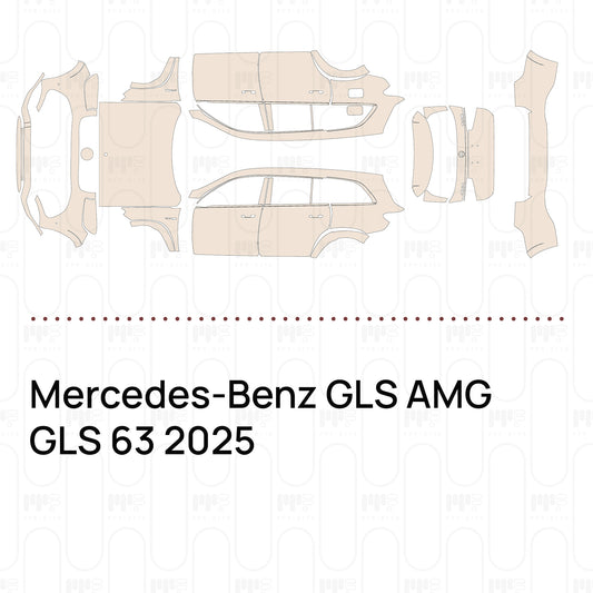 Pre-Cut PPF Mercedes-Benz GLS AMG GLS 63 2025