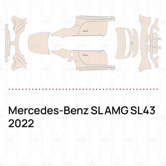 PPF precortado Mercedes-Benz SL AMG SL43 2022