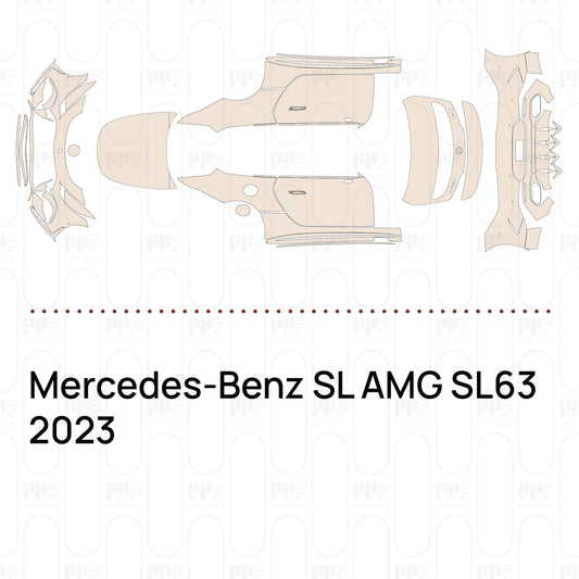 PPF precortado Mercedes-Benz SL AMG SL63 2023