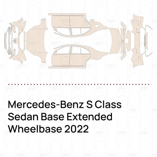 PPF precortado Mercedes-Benz S Class Sedan Base Extended Wheelbase 2022