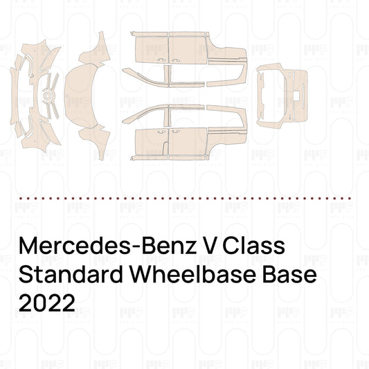 PPF precortado Mercedes-Benz V Class Standard Wheelbase Base 2022