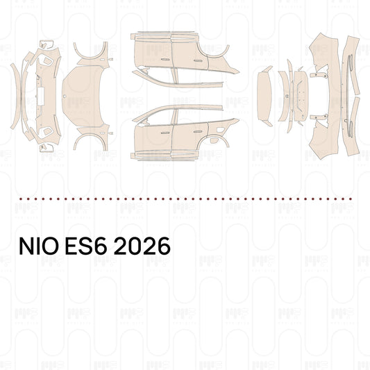 PPF precortado NIO ES6 2026