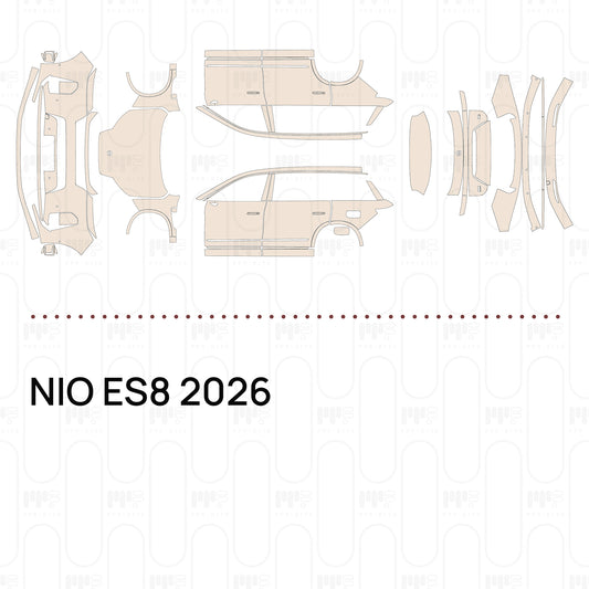 PPF precortado NIO ES8 2026