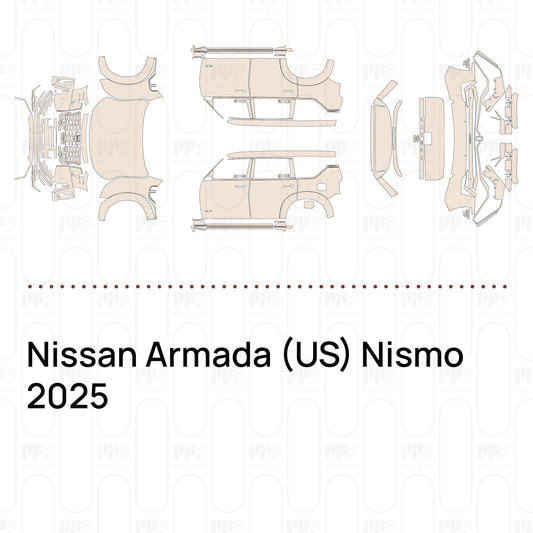 PPF precortado Nissan Armada (US) Nismo 2025