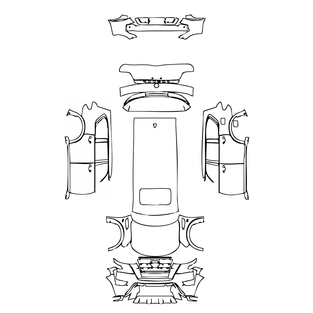 Pre-Cut PPF Nissan Armada (US) S 2022 - PPF-Kits
