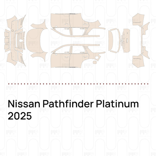 Pre-Cut PPF Nissan Pathfinder Platinum 2025