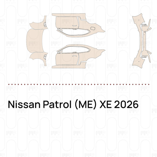 Pre-Cut PPF Nissan Patrol (ME) XE 2026