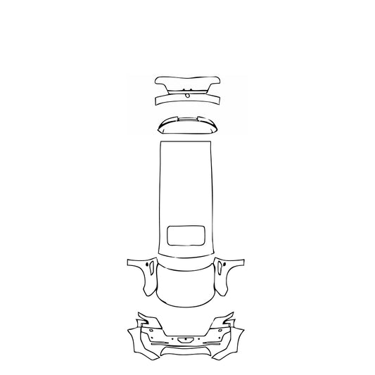 Pre-Cut PPF Nissan Patrol (ME) LE Titanium 2024 - PPF-Kits