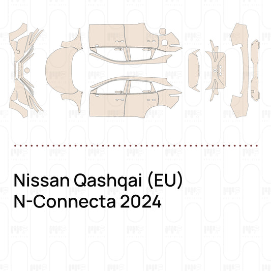 Pre-Cut PPF Nissan Qashqai (EU) N-Connecta 2024