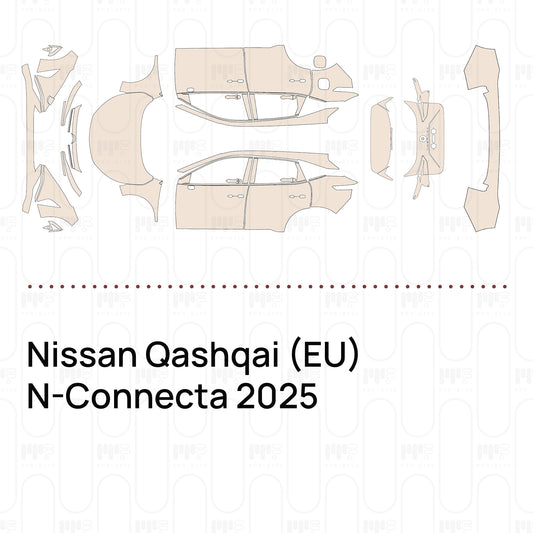 PPF precortado Nissan Qashqai (EU) N-Connecta 2025