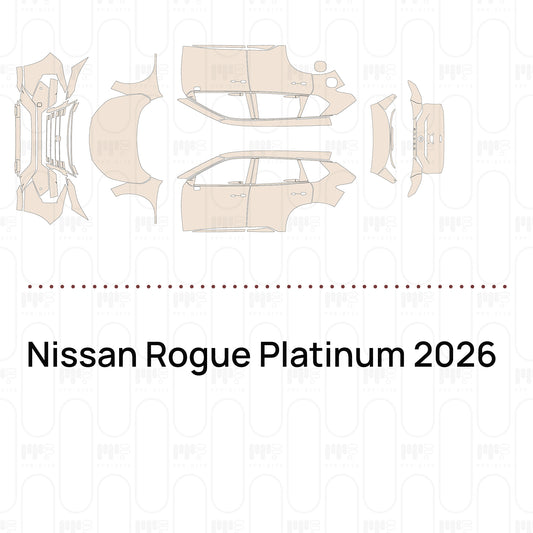 Pre-Cut PPF Nissan Rogue Platinum 2026