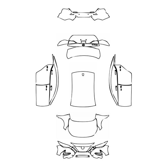 Pre-Cut PPF Nissan Sentra (US) SR 2021 - PPF-Kits
