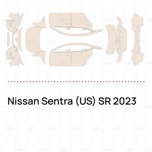 Pre-Cut PPF Nissan Sentra (US) SR 2023