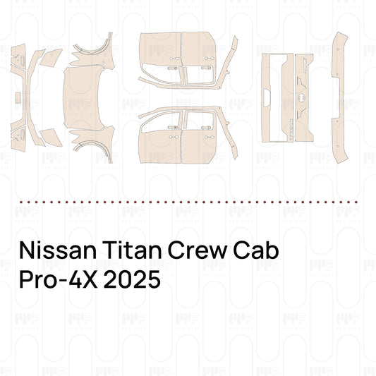 Pre-Cut PPF Nissan Titan Crew Cab Pro-4X 2025