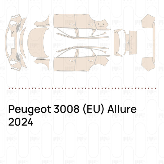 Pre-Cut PPF Peugeot 3008 (EU) Allure 2024