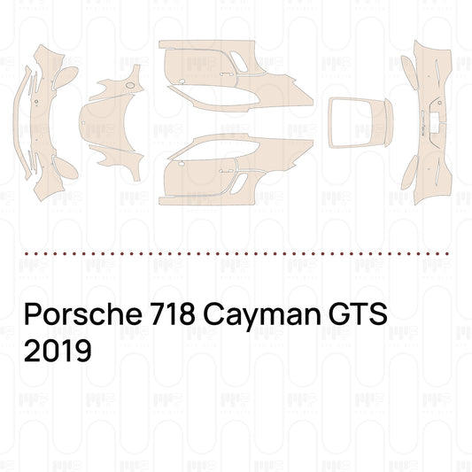 PPF precortado Porsche 718 Cayman GTS 2019