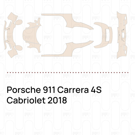 Pre-Cut PPF Porsche 911 Carrera 4S Cabriolet 2018