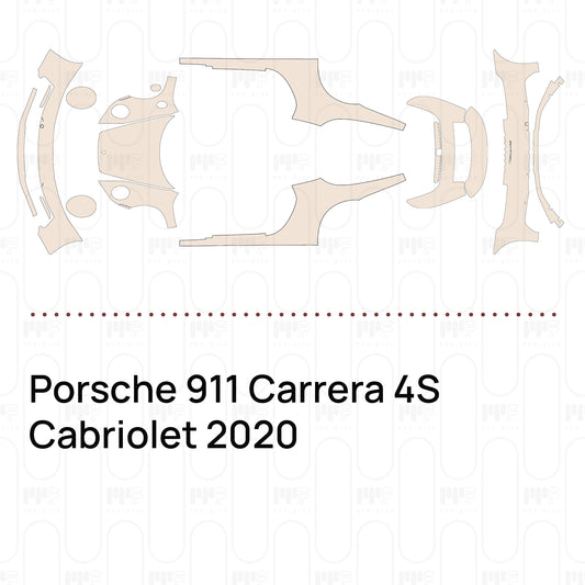 Pre-Cut PPF Porsche 911 Carrera 4S Cabriolet 2020