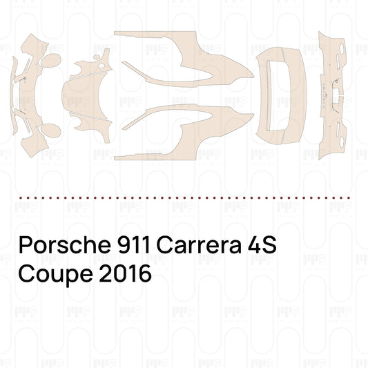 PPF precortado Porsche 911 Carrera 4S Coupe 2016