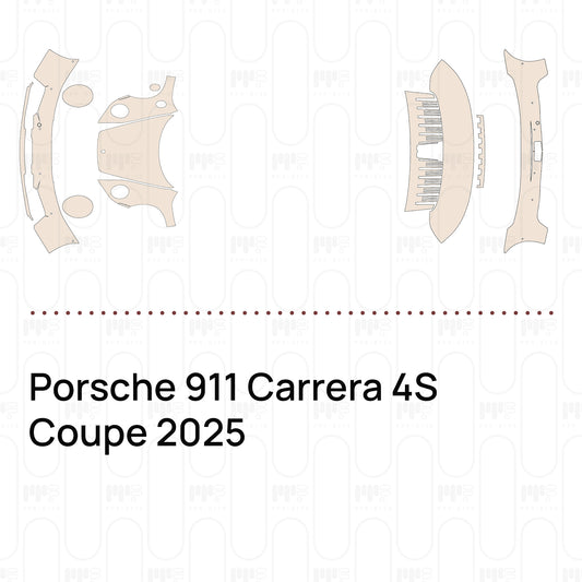 PPF precortado Porsche 911 Carrera 4S Coupe 2025