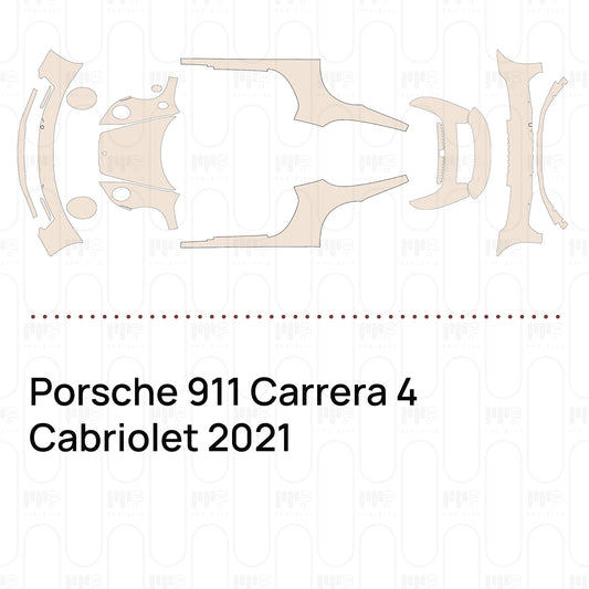 PPF precortado Porsche 911 Carrera 4 Cabriolet 2021