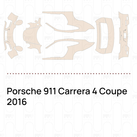 PPF precortado Porsche 911 Carrera 4 Coupe 2016