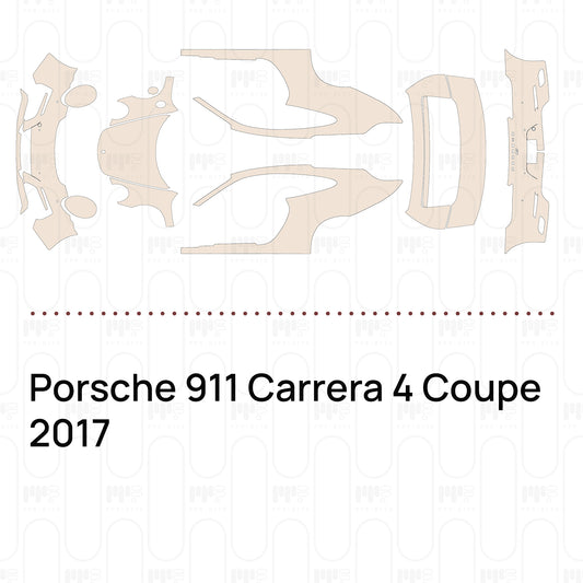 Pre-Cut PPF Porsche 911 Carrera 4 Coupe 2017
