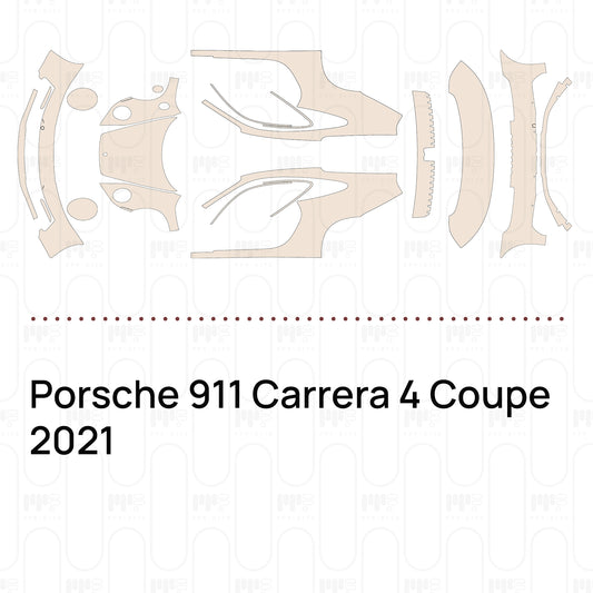 PPF precortado Porsche 911 Carrera 4 Coupe 2021
