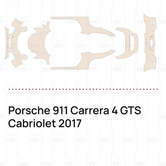Pre-Cut PPF Porsche 911 Carrera 4 GTS Cabriolet 2017