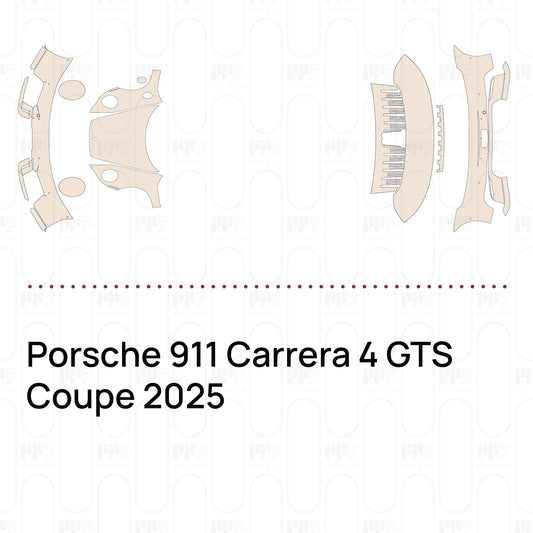 PPF precortado Porsche 911 Carrera 4 GTS Coupe 2025