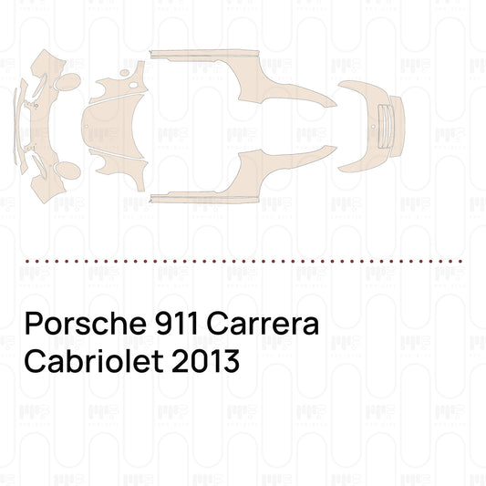 PPF precortado Porsche 911 Carrera Cabriolet 2013
