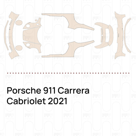 PPF precortado Porsche 911 Carrera Cabriolet 2021