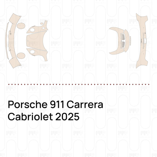 PPF precortado Porsche 911 Carrera Cabriolet 2025