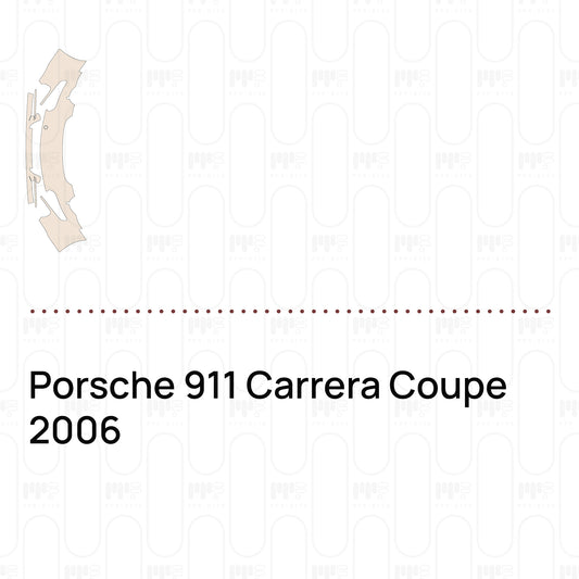 Pre-Cut PPF Porsche 911 Carrera Coupe 2006