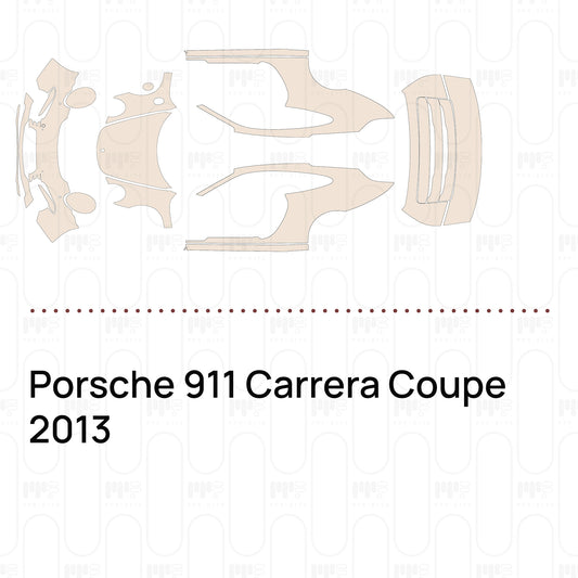 PPF precortado Porsche 911 Carrera Coupe 2013
