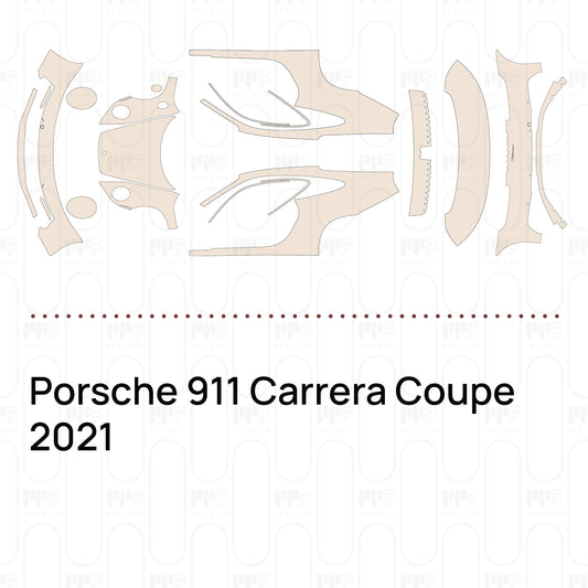 PPF precortado Porsche 911 Carrera Coupe 2021