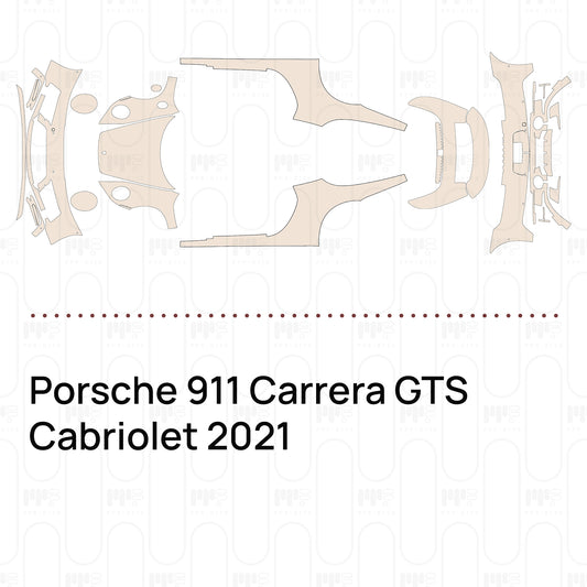 PPF precortado Porsche 911 Carrera GTS Cabriolet 2021